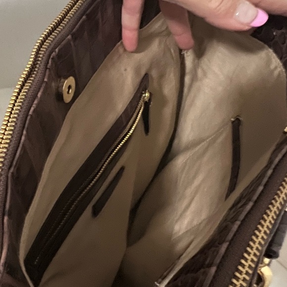 Brown Alligator The Limited Tote Bag - Picture 9 of 13